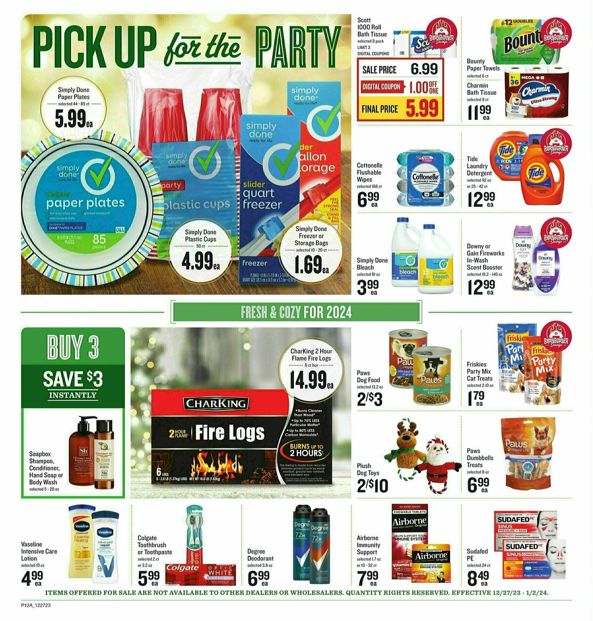Lowes Foods Weekly Ad from December 27