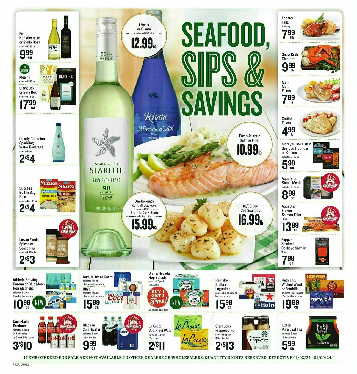 Lowes Foods Weekly Ad from January 3