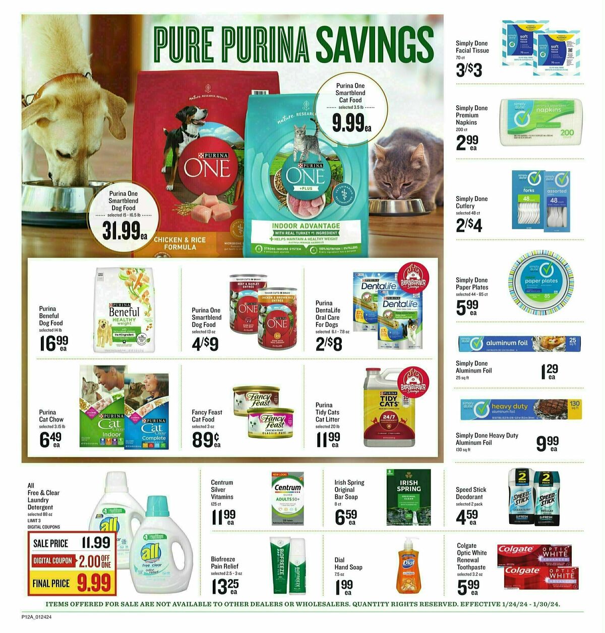 Lowes Foods Weekly Ad from January 24
