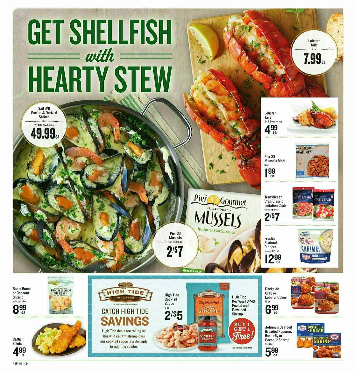 Lowes Foods Lent Weekly Ad from February 14