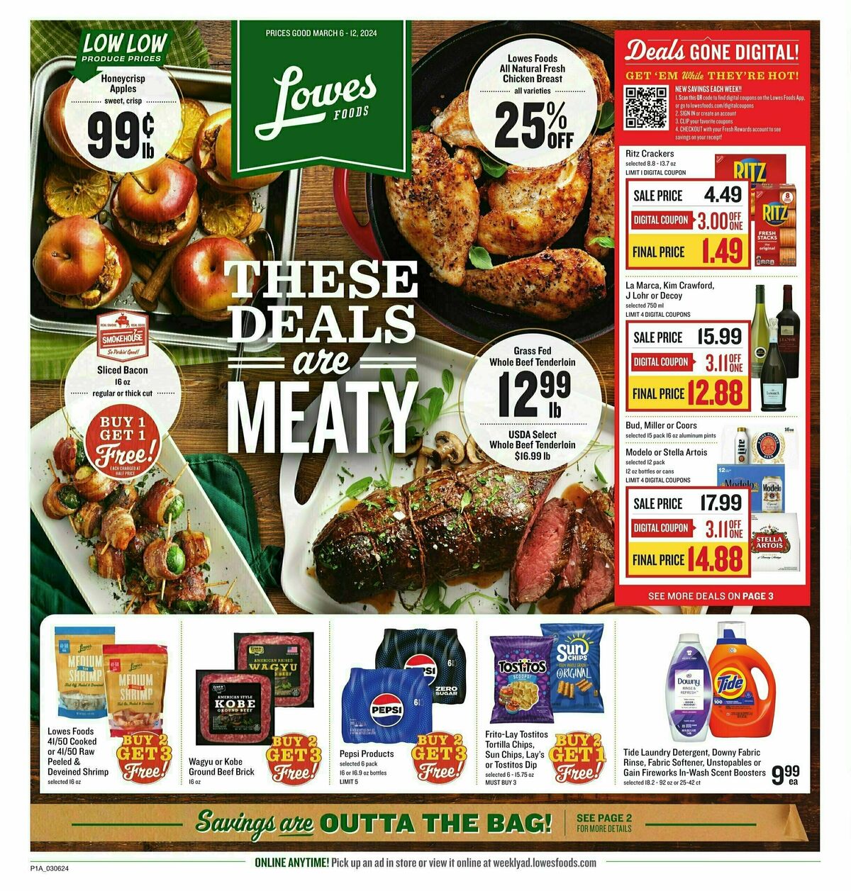 Lowes Foods Weekly Ad from March 6