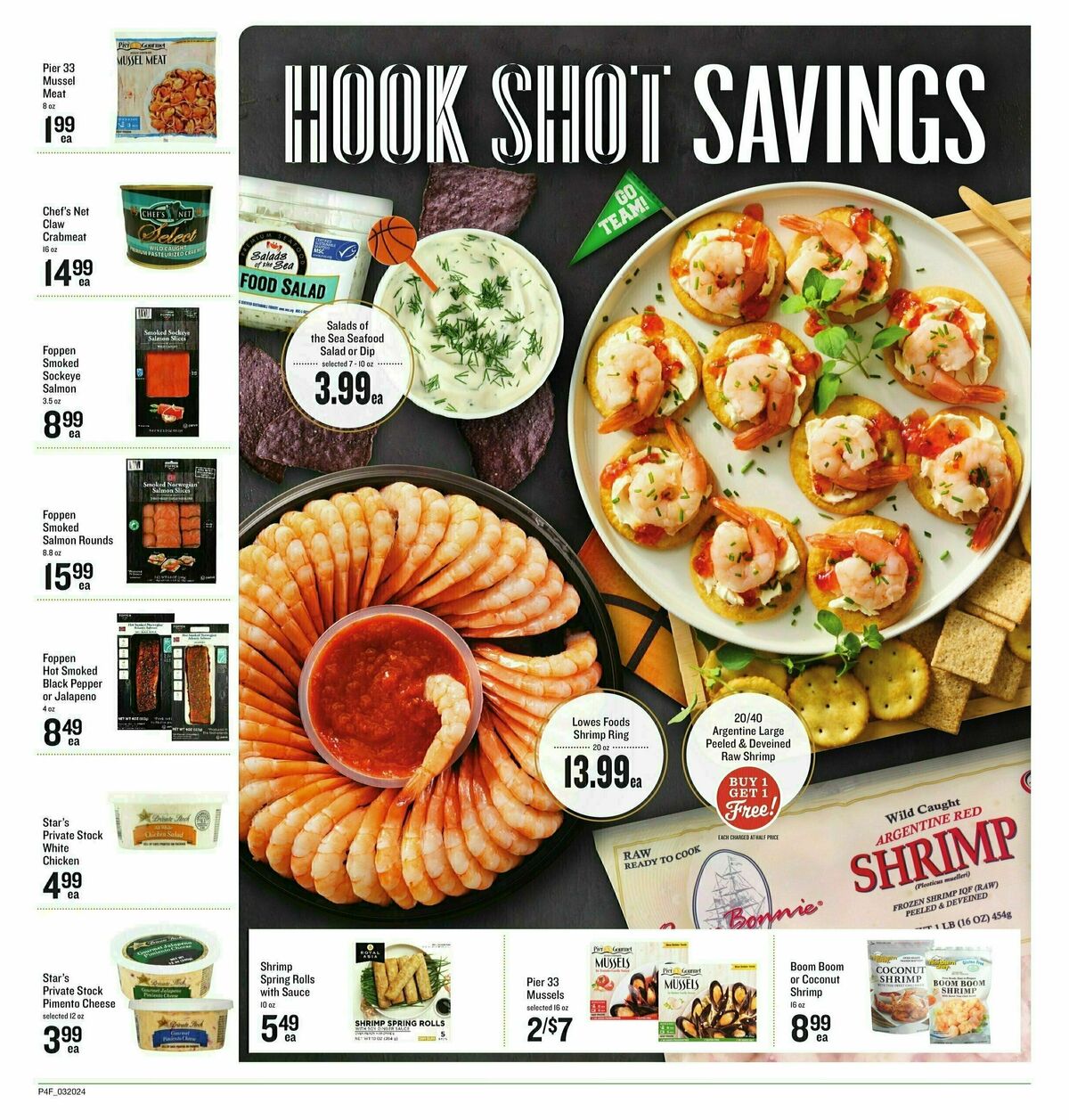 Lowes Foods March Madness Weekly Ad from March 20