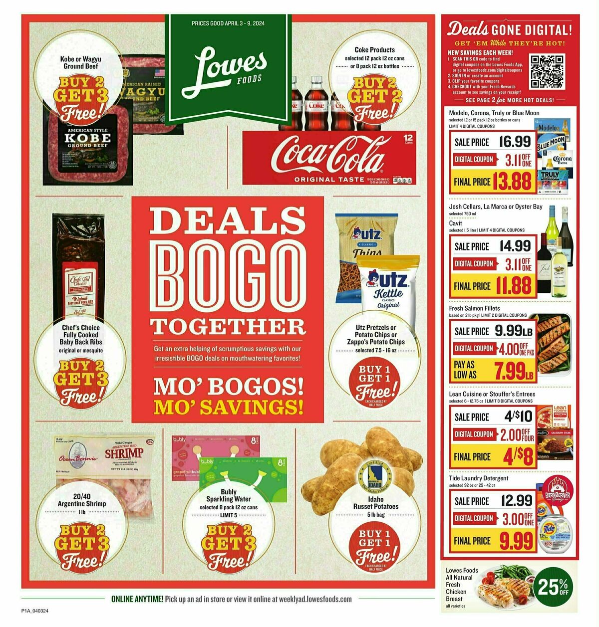 Lowes Foods Weekly Ad from April 3