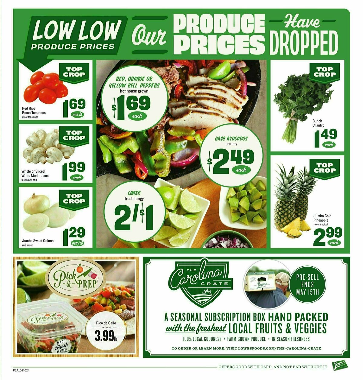 Lowes Foods Weekly Ad from April 10