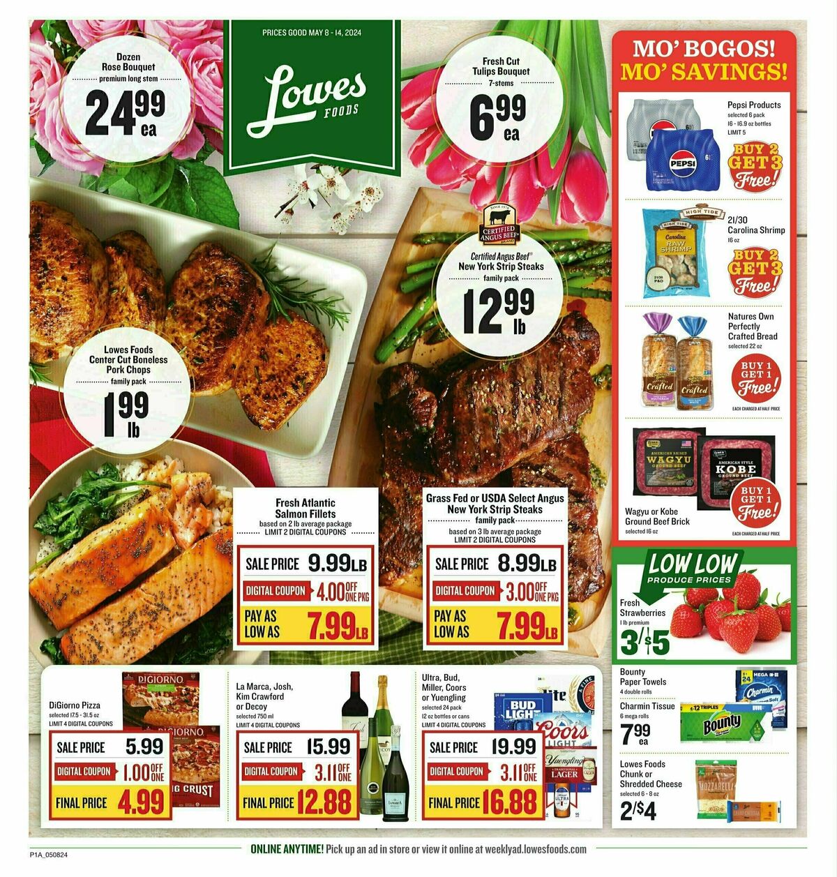 Lowes Foods Weekly Ad from May 8