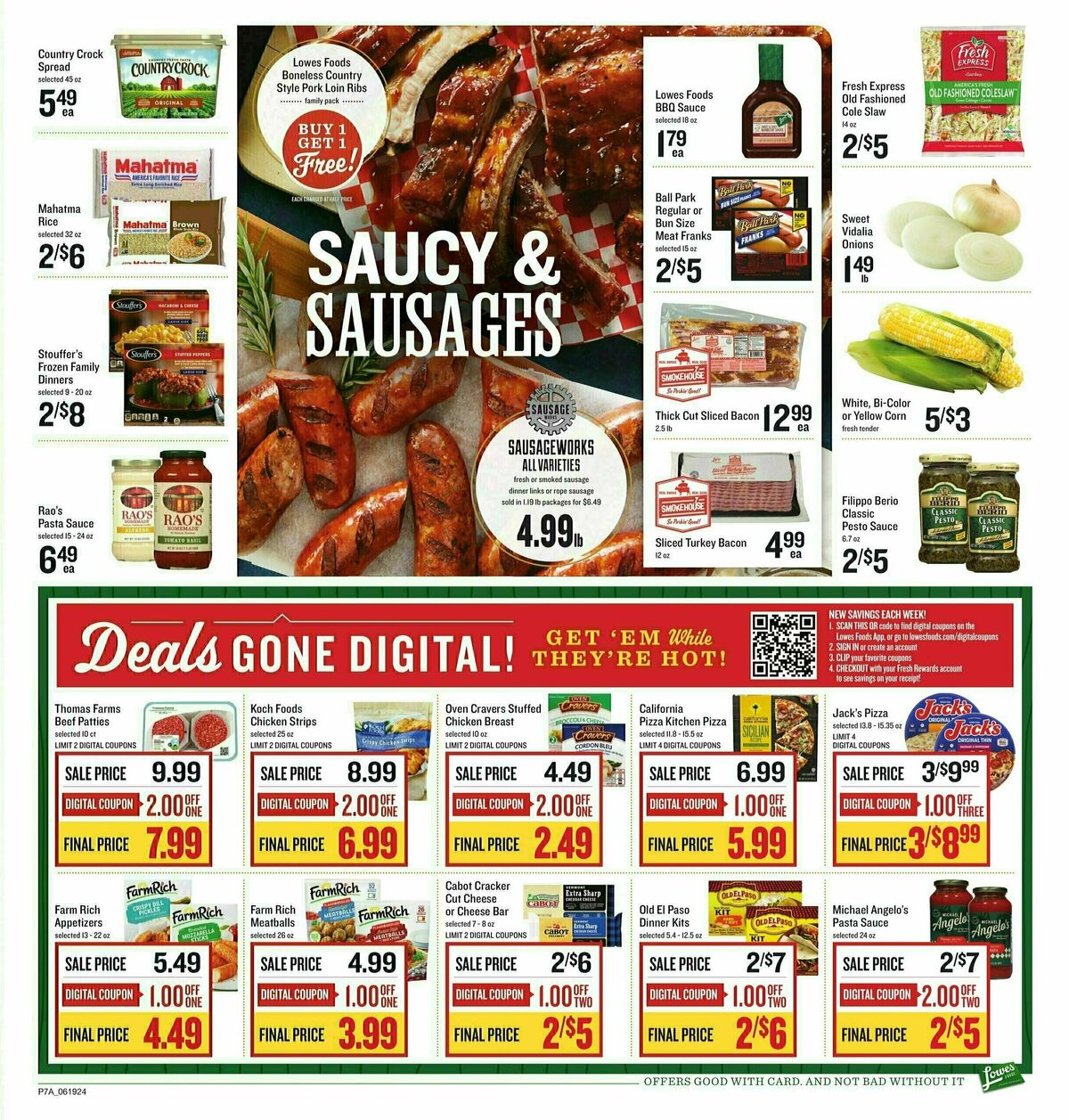 Lowes Foods Weekly Ad from June 19