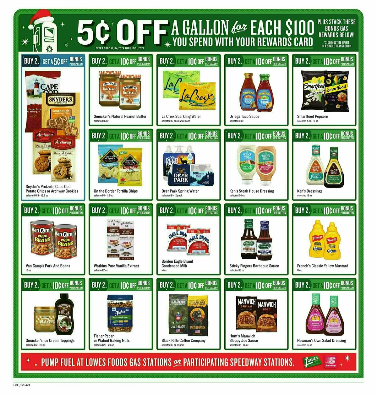 Lowes Foods Holiday Glazing Weekly Ad from December 4