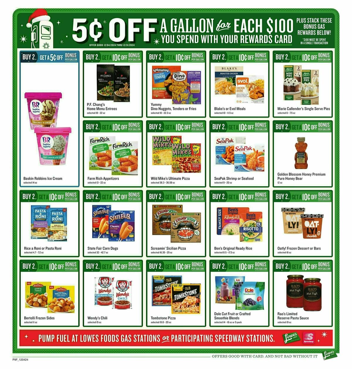 Lowes Foods Holiday Glazing Weekly Ad from December 4