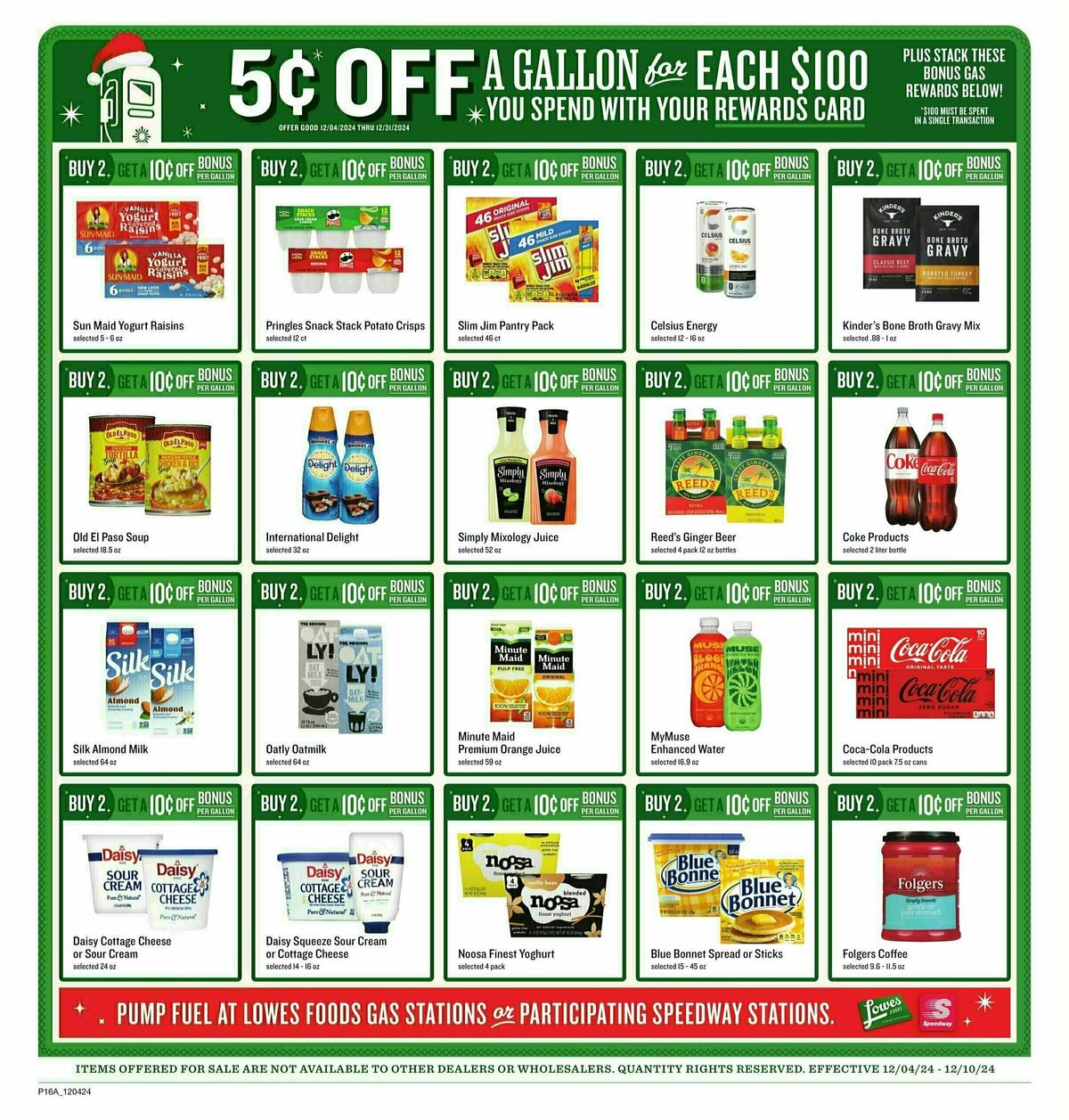 Lowes Foods Weekly Ad from December 4