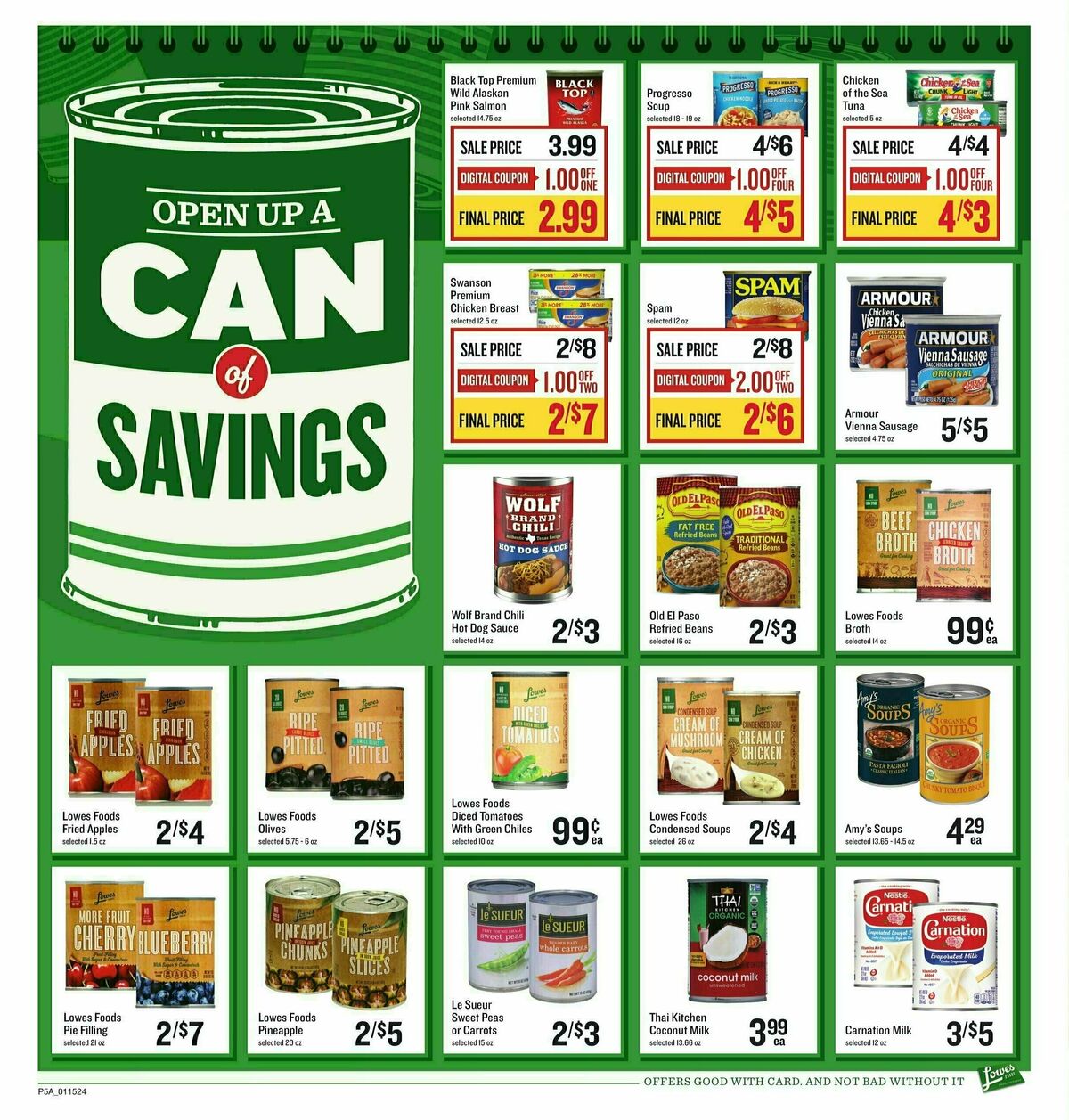 Lowes Foods Weekly Ad from January 15