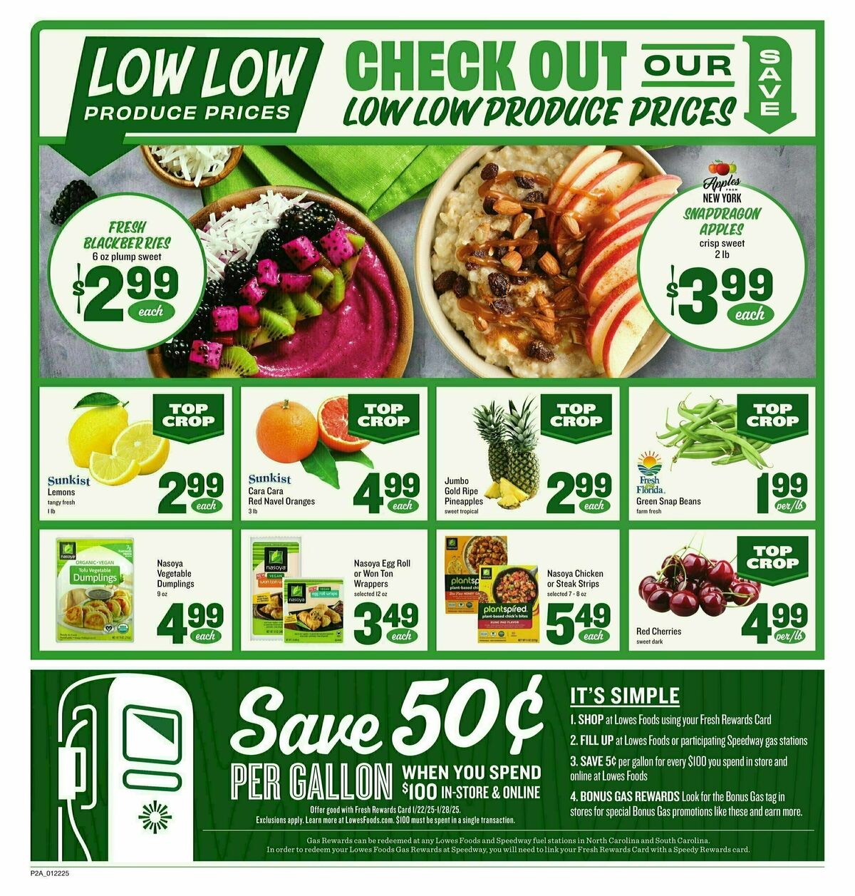 Lowes Foods Weekly Ad from January 22