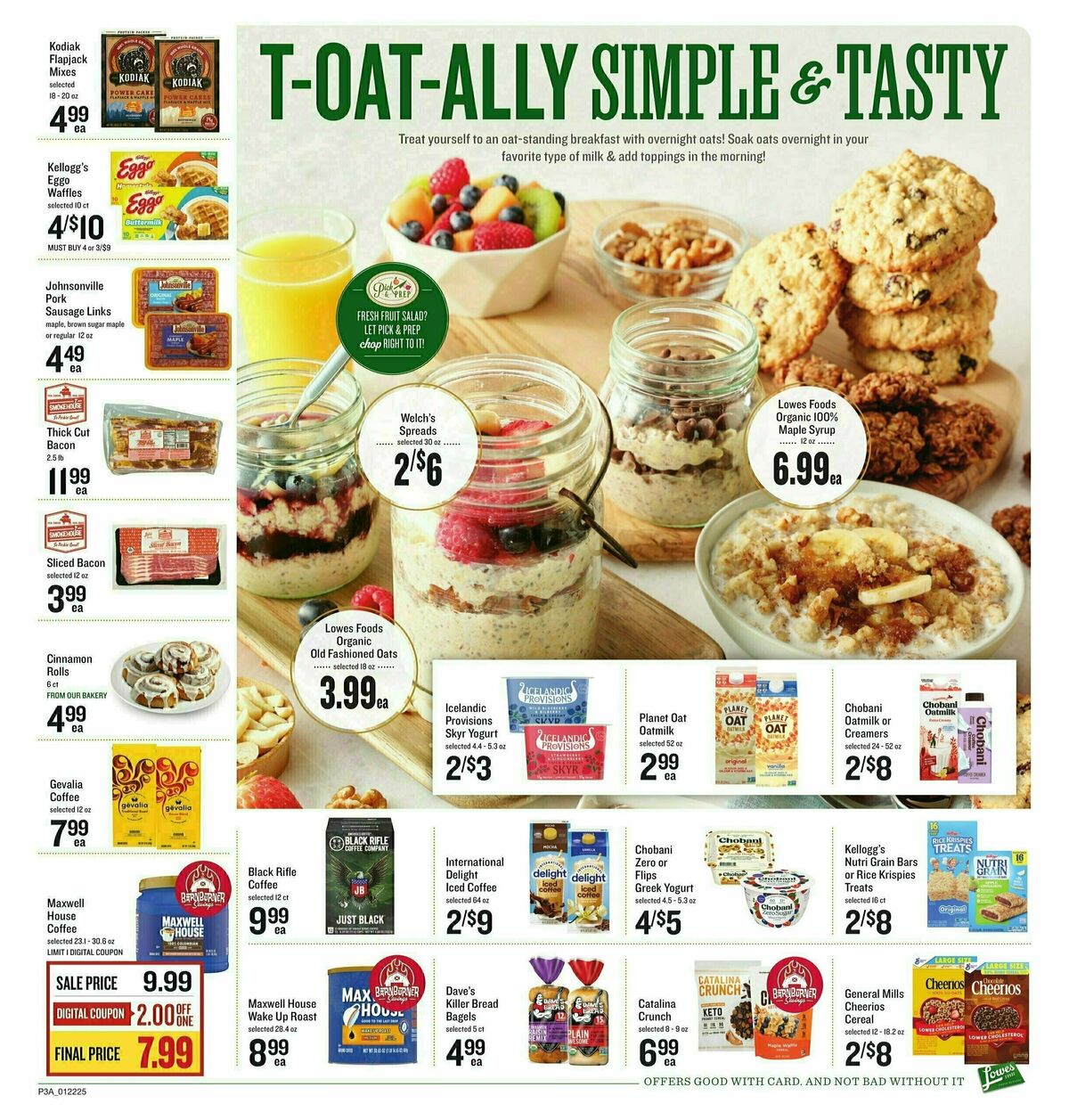Lowes Foods Weekly Ad from January 22