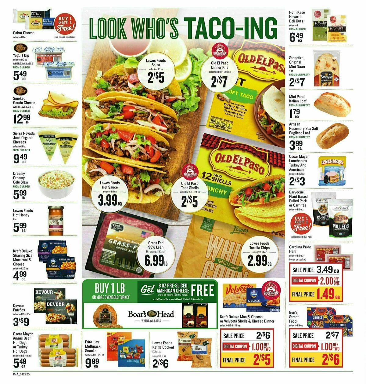 Lowes Foods Weekly Ad from January 22