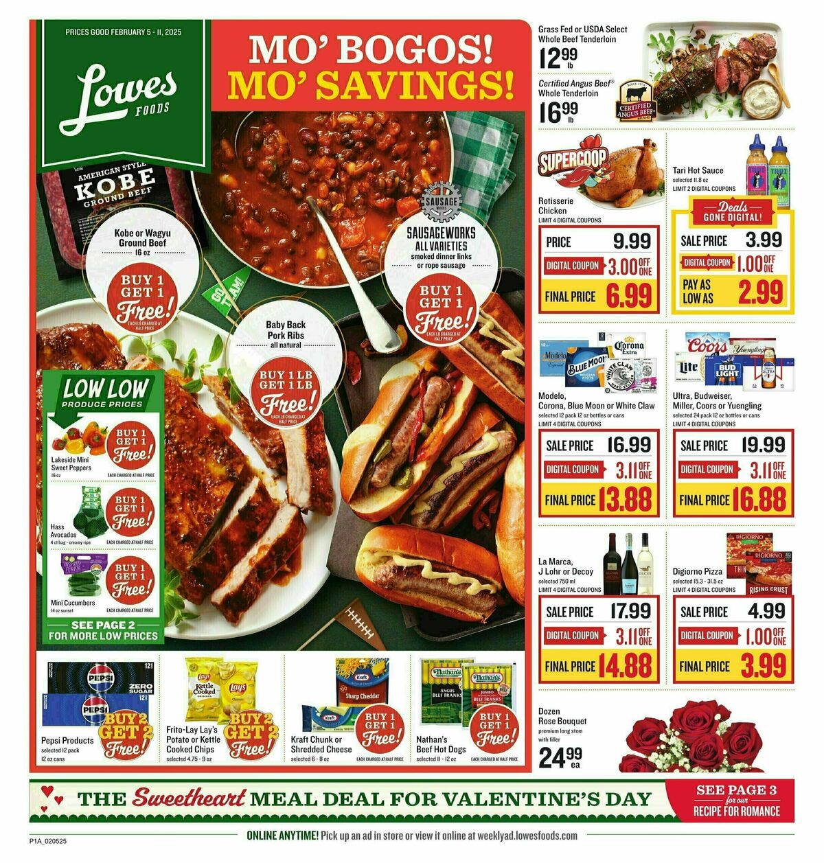 Lowes Foods Weekly Ad from February 5