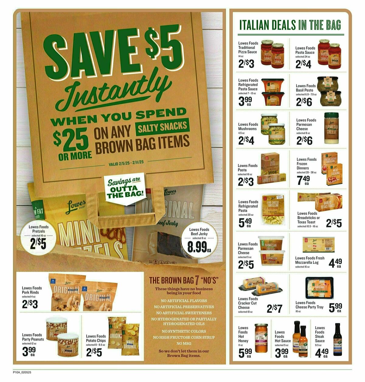 Lowes Foods Weekly Ad from February 5