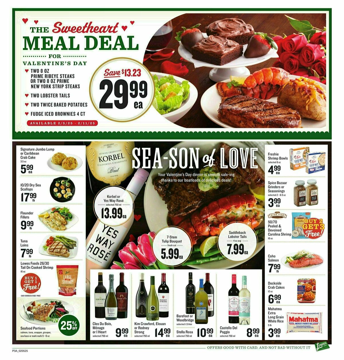 Lowes Foods Weekly Ad from February 5