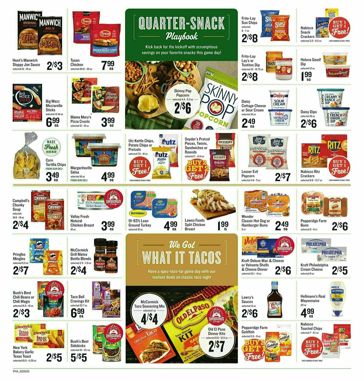 Lowes Foods Weekly Ad from February 5