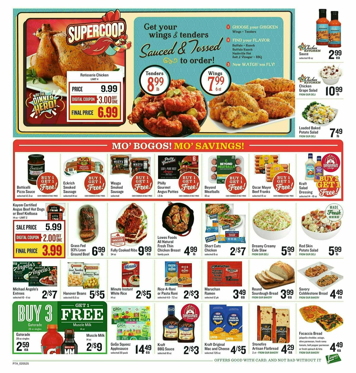 Lowes Foods Weekly Ad from February 5