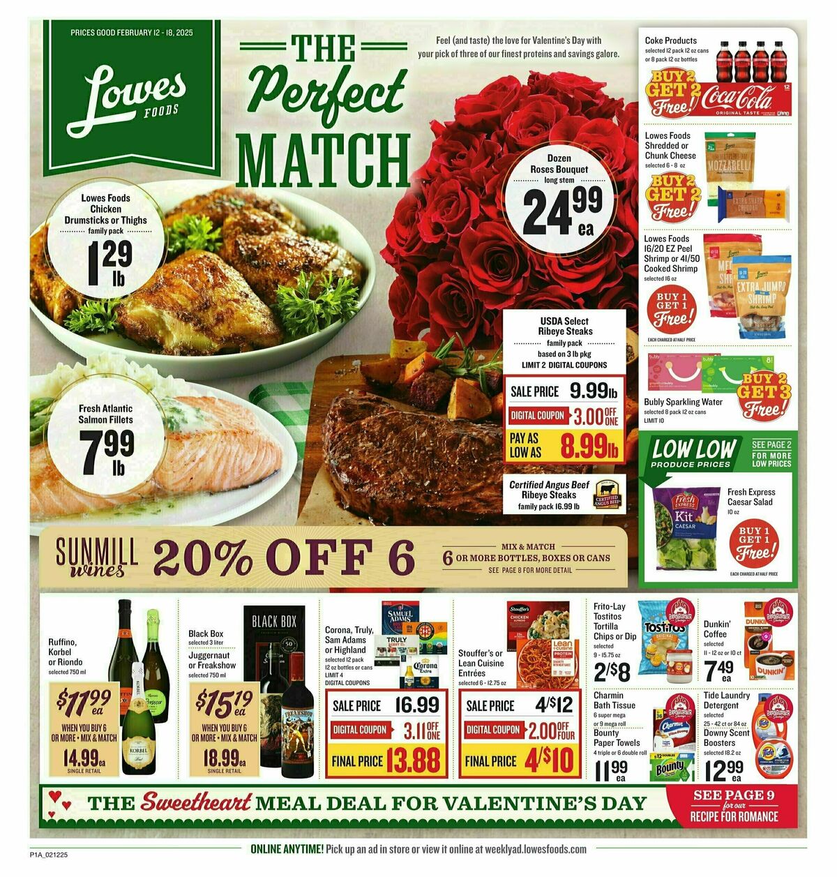 Lowes Foods Weekly Ad from February 12