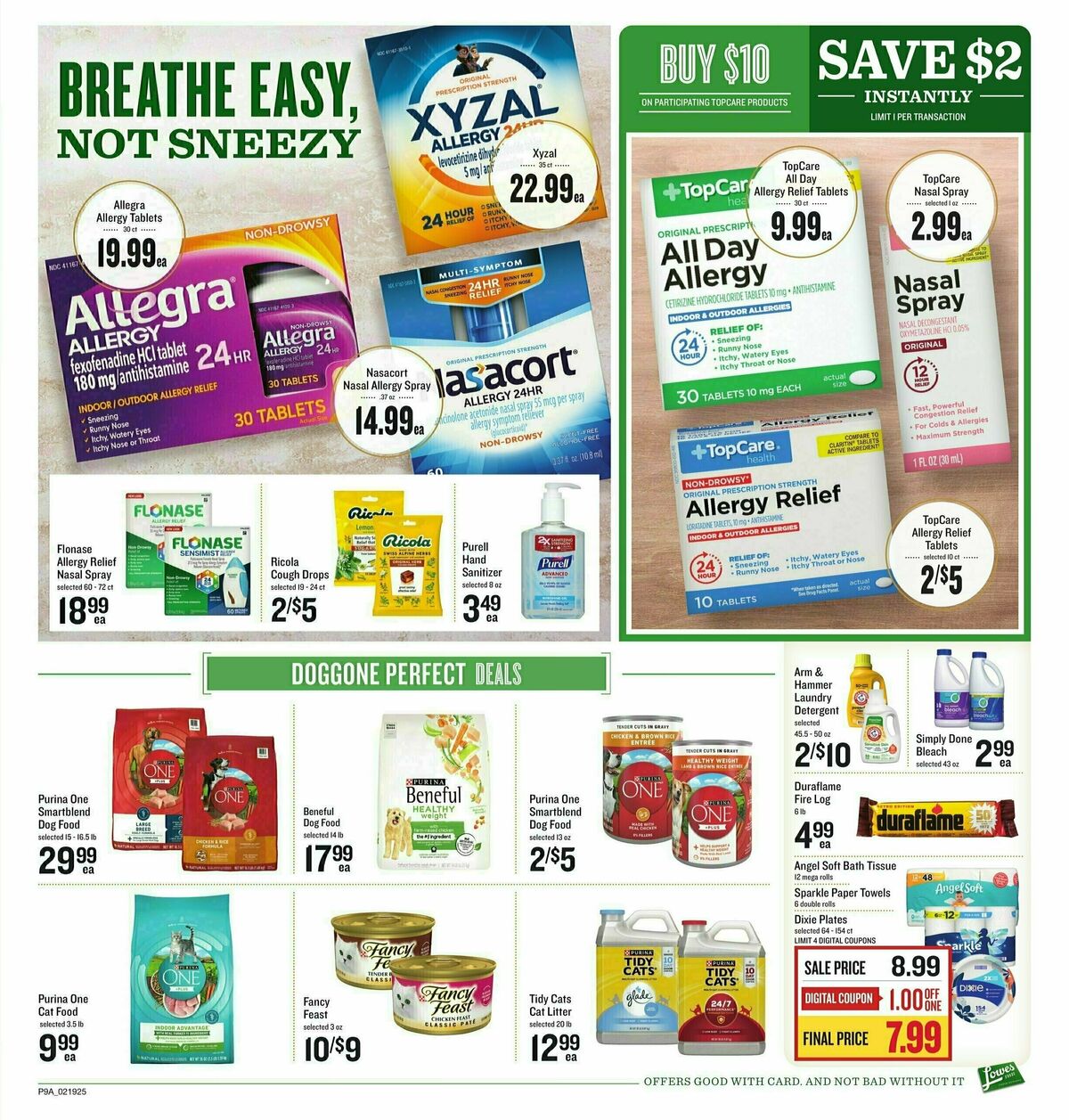 Lowes Foods Weekly Ad from February 19