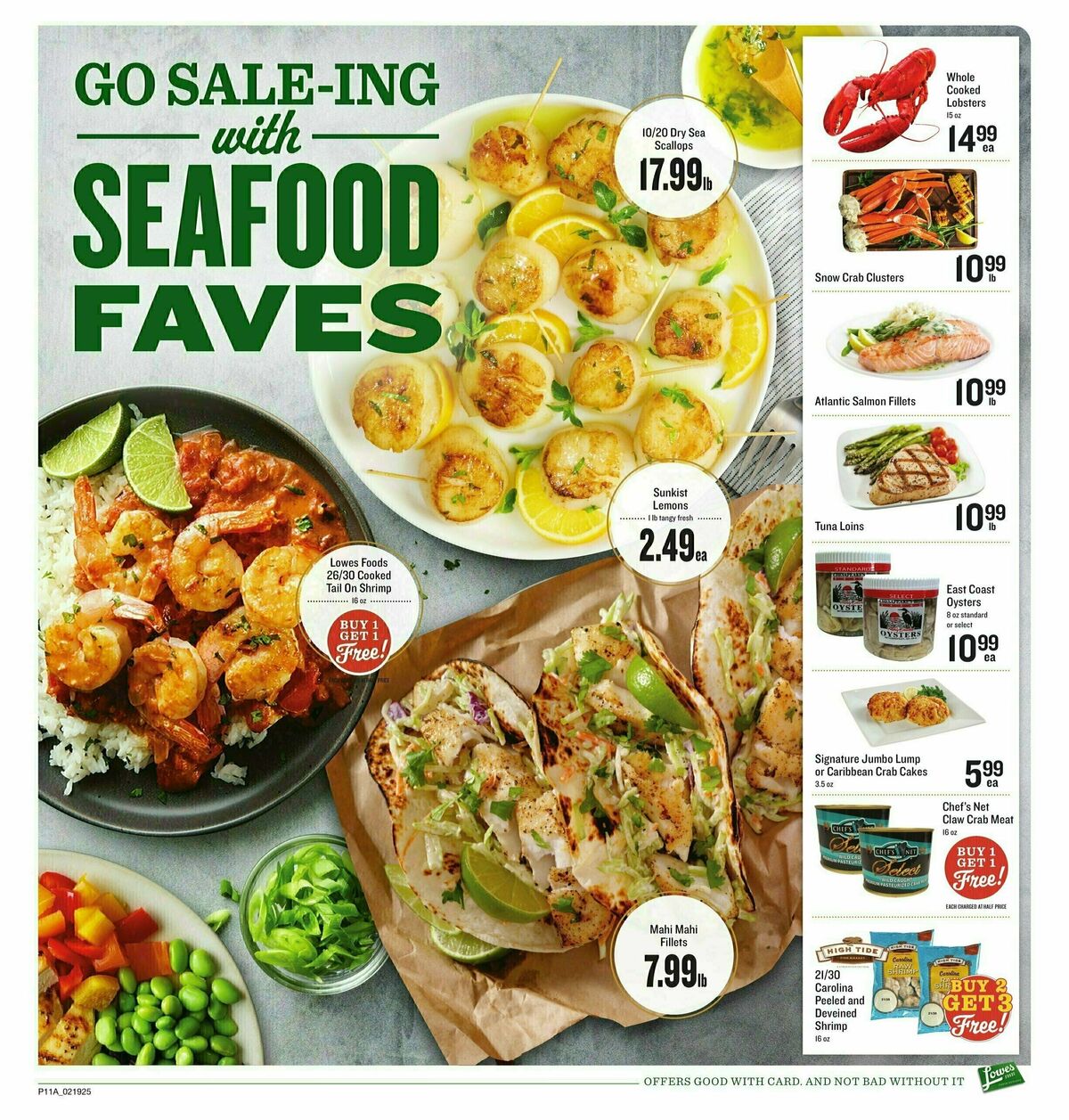 Lowes Foods Weekly Ad from February 19