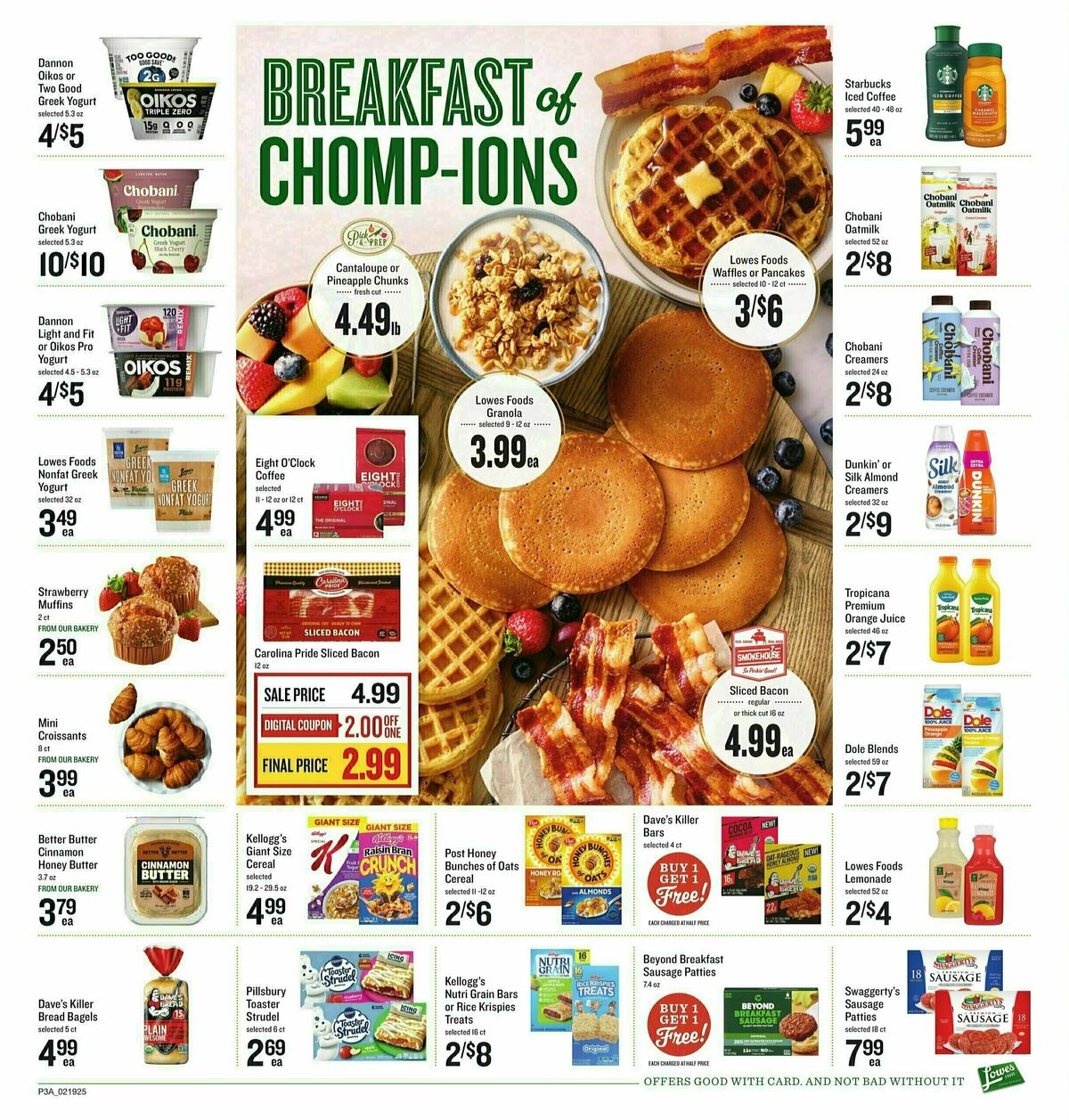 Lowes Foods Weekly Ad from February 19