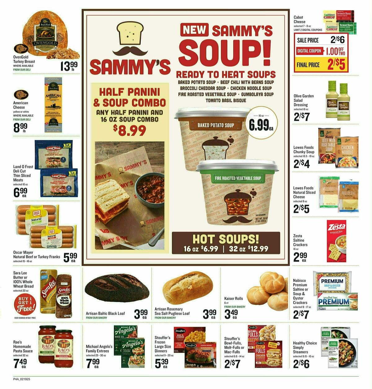 Lowes Foods Weekly Ad from February 19