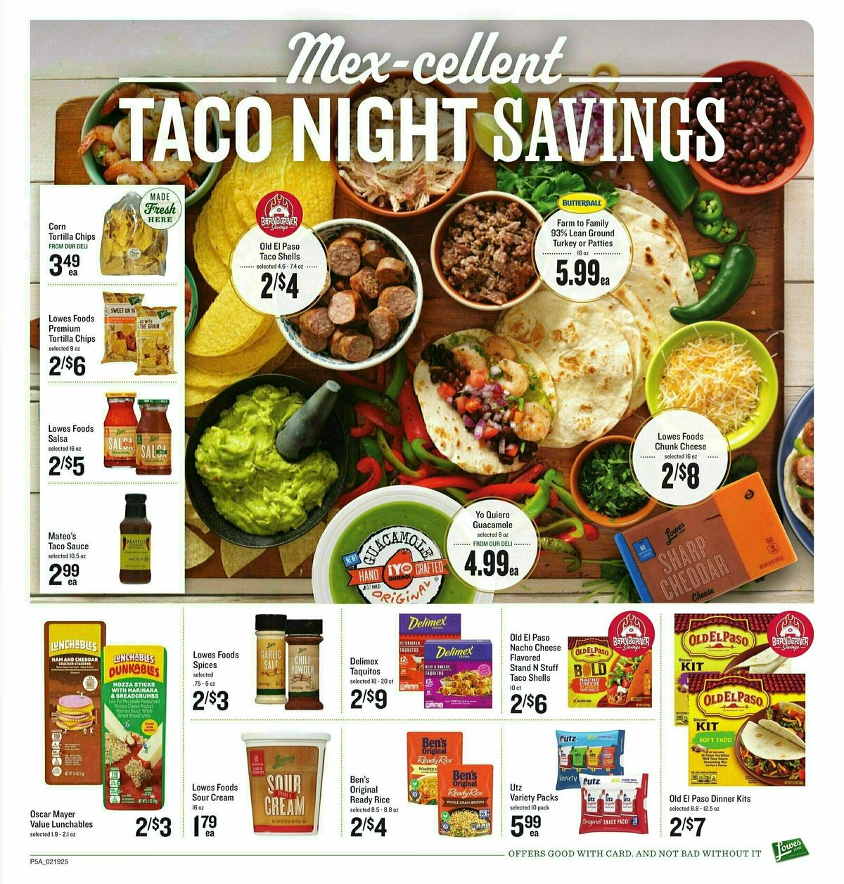 Lowes Foods Weekly Ad from February 19