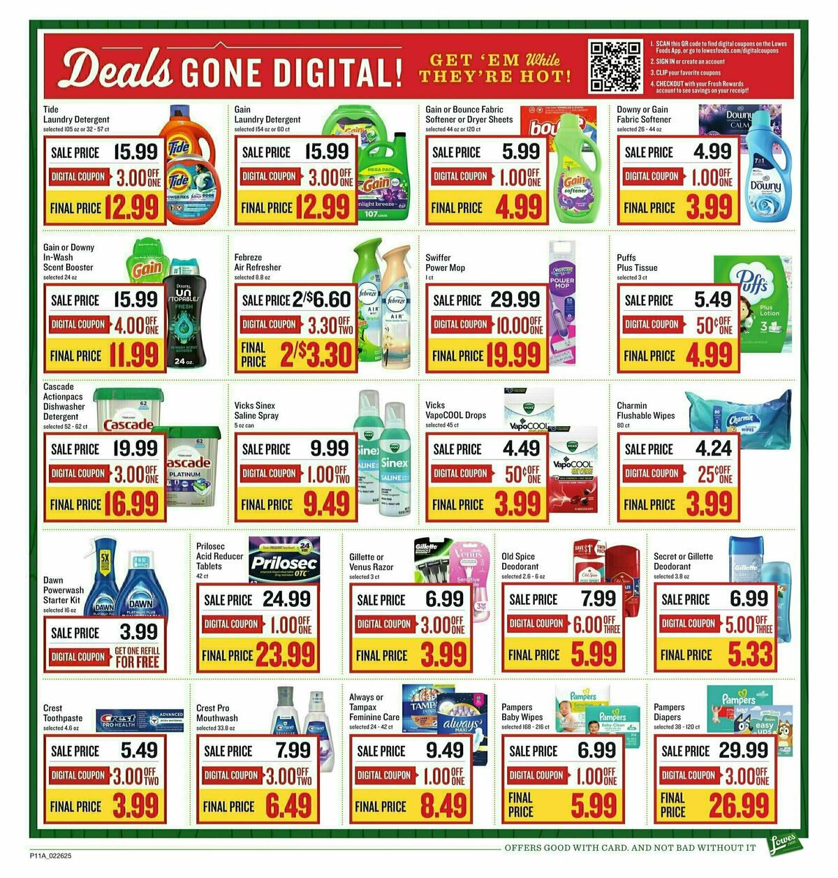 Lowes Foods Weekly Ad from February 26