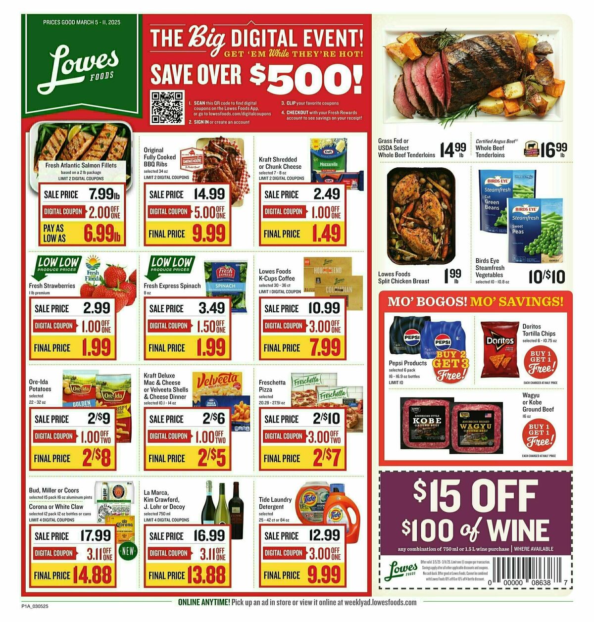 Lowes Foods Weekly Ad from March 5