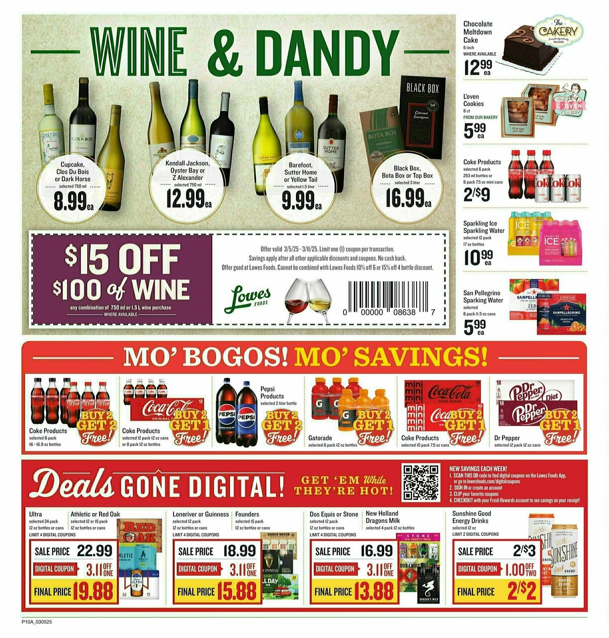 Lowes Foods Weekly Ad from March 5