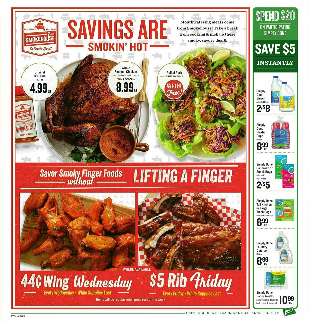 Lowes Foods Weekly Ad from March 5