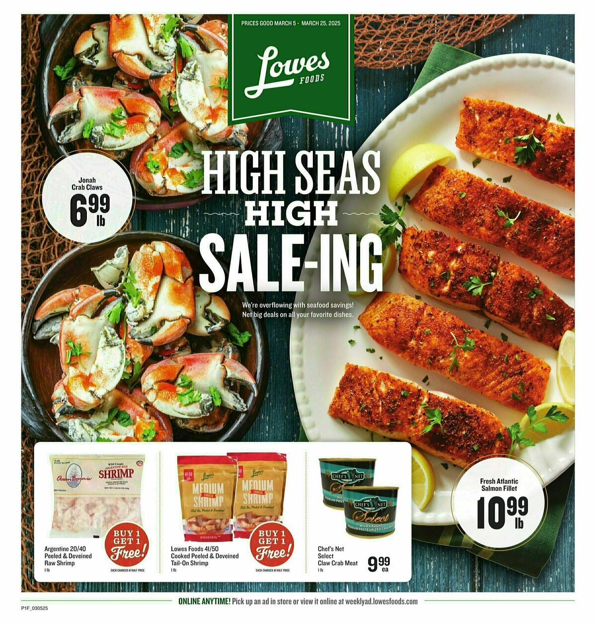 Lowes Foods Lent Flyer Weekly Ad from March 5