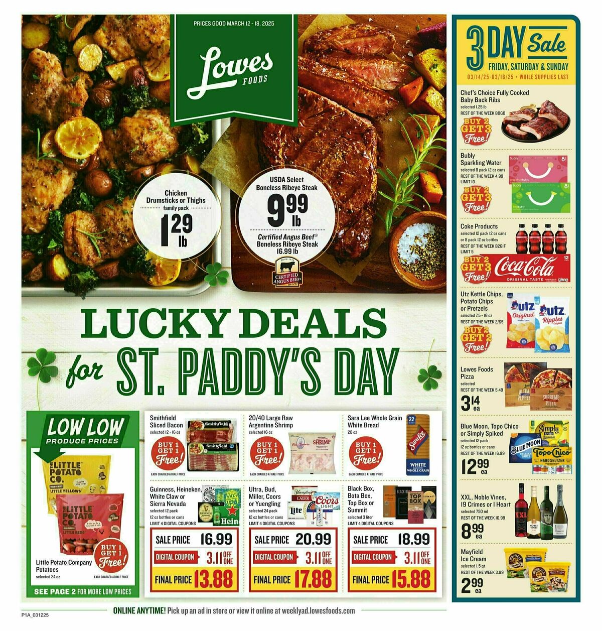 Lowes Foods Weekly Ad from March 12
