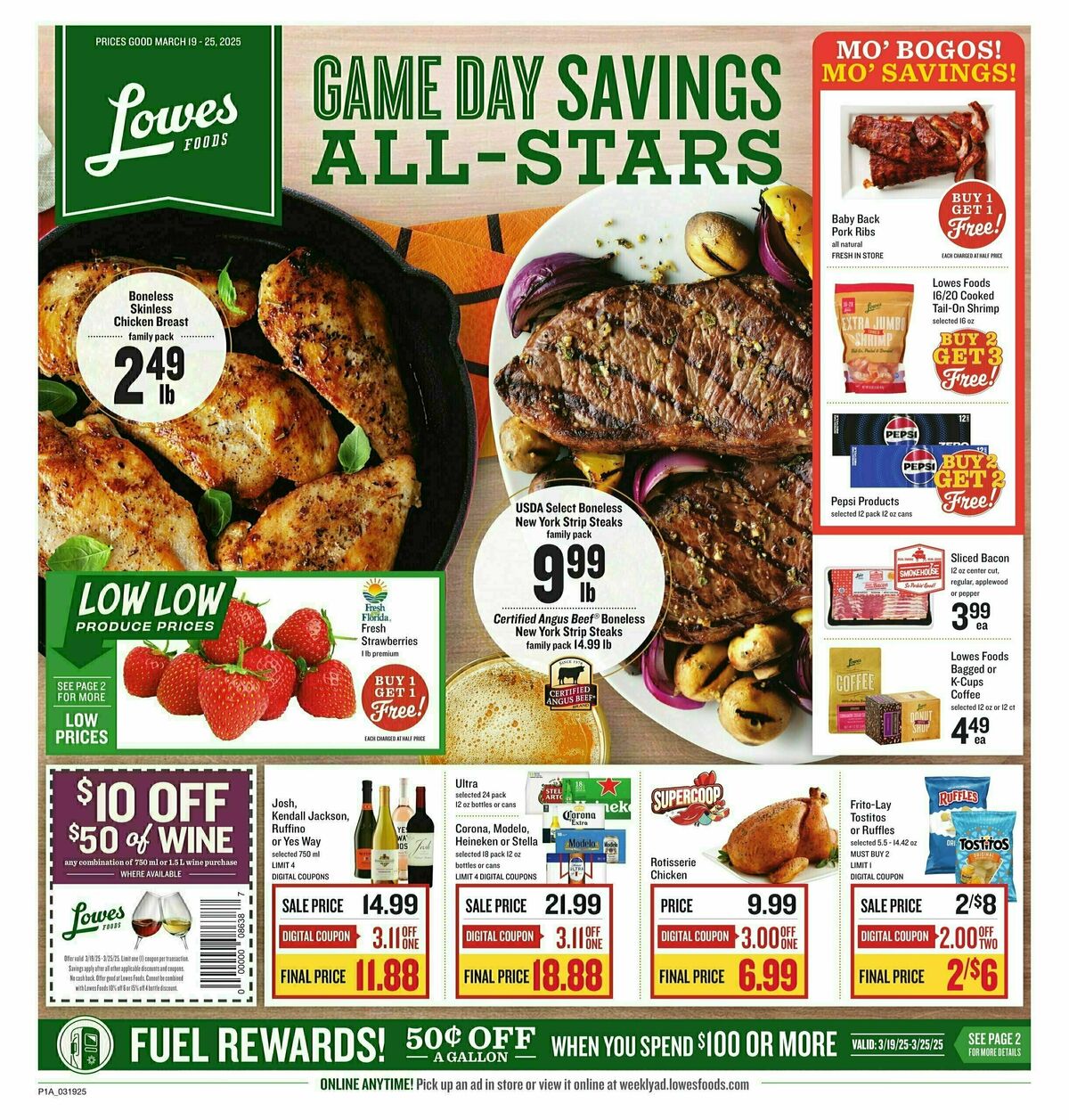 Lowes Foods Weekly Ad from March 19