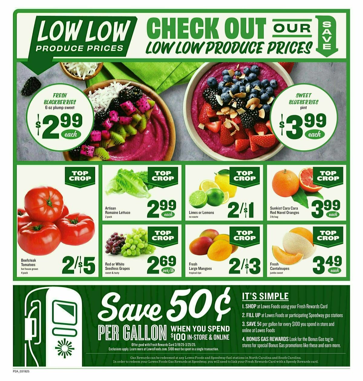 Lowes Foods Weekly Ad from March 19