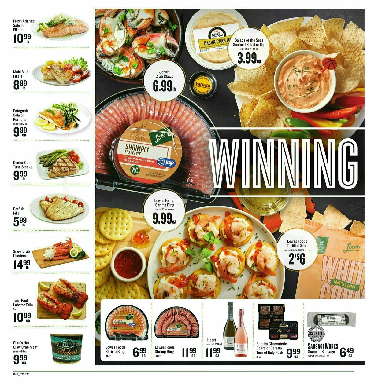 Lowes Foods Dip, Dunk, Devour Flyer Weekly Ad from March 26