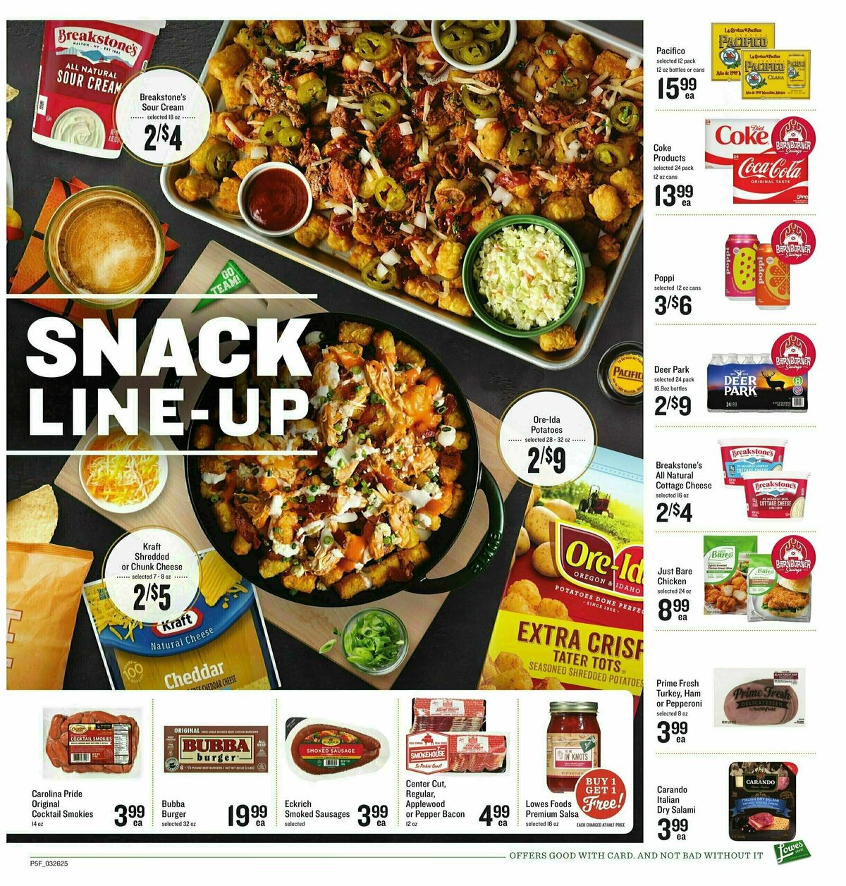Lowes Foods Dip, Dunk, Devour Flyer Weekly Ad from March 26