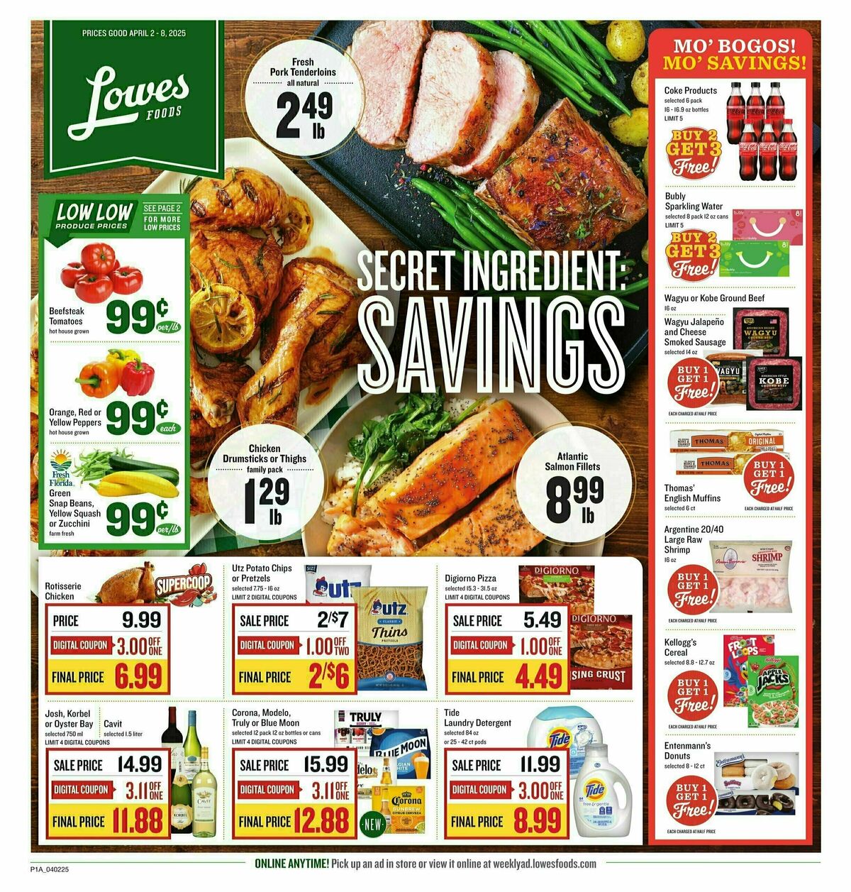 Lowes Foods Weekly Ad from April 2