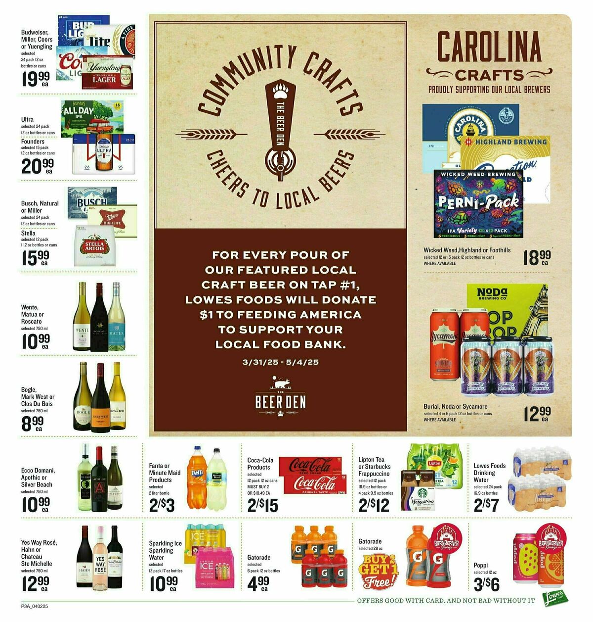 Lowes Foods Weekly Ad from April 2
