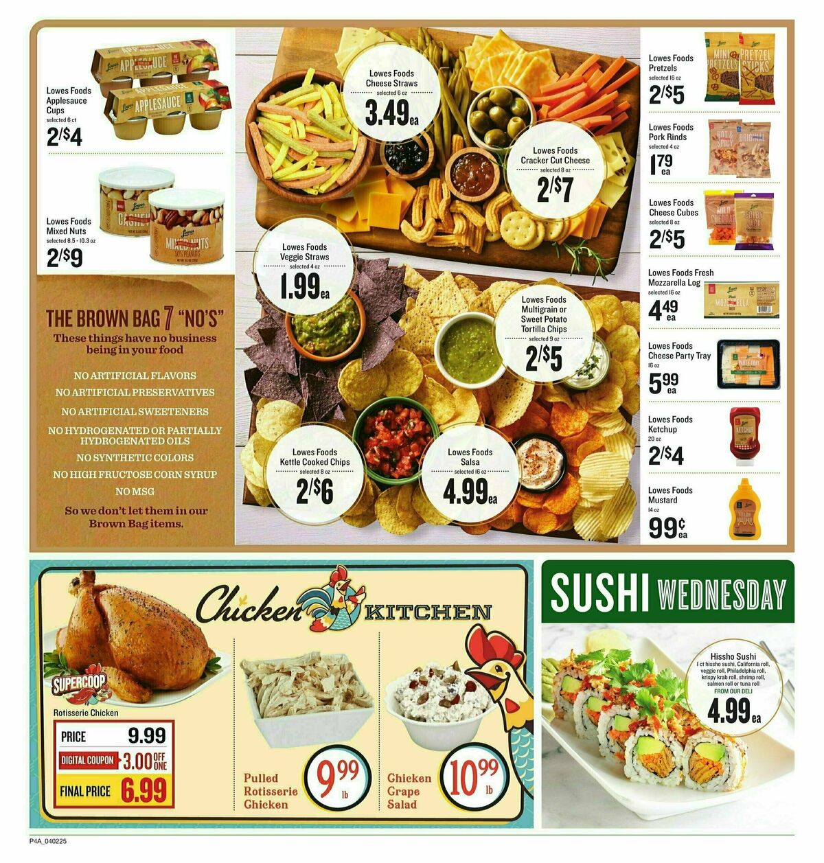 Lowes Foods Weekly Ad from April 2