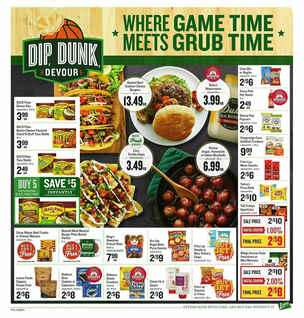 Lowes Foods Weekly Ad from April 2