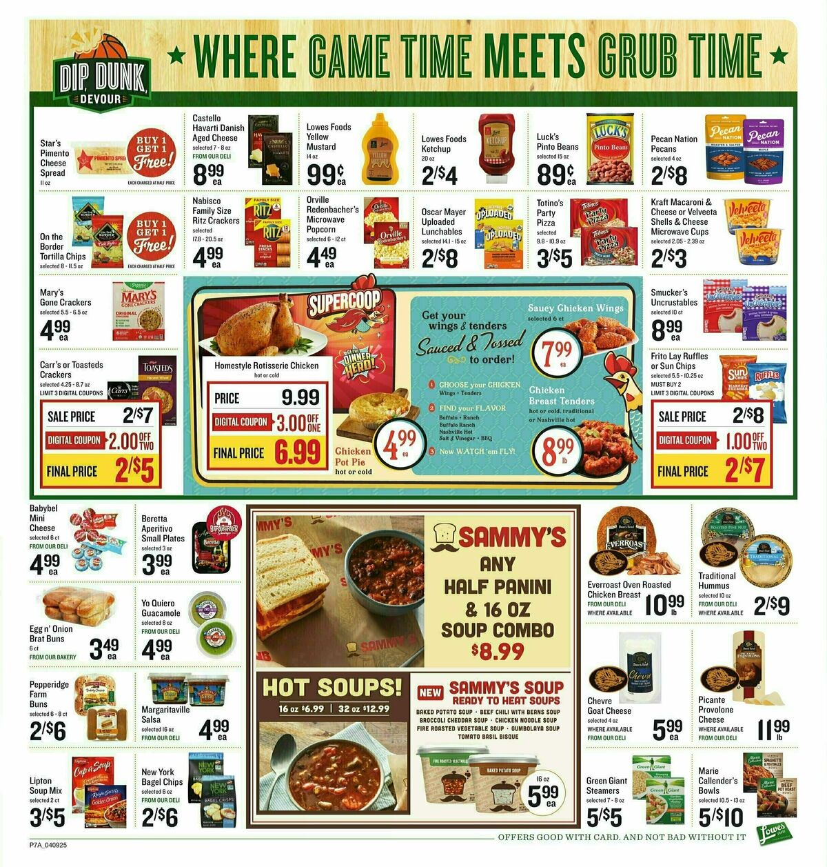 Lowes Foods Weekly Ad from April 9