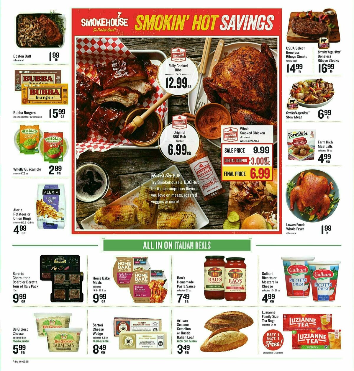 Lowes Foods Weekly Ad from April 9
