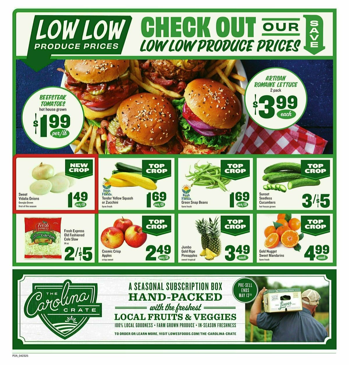 Lowes Foods Weekly Ad from April 23