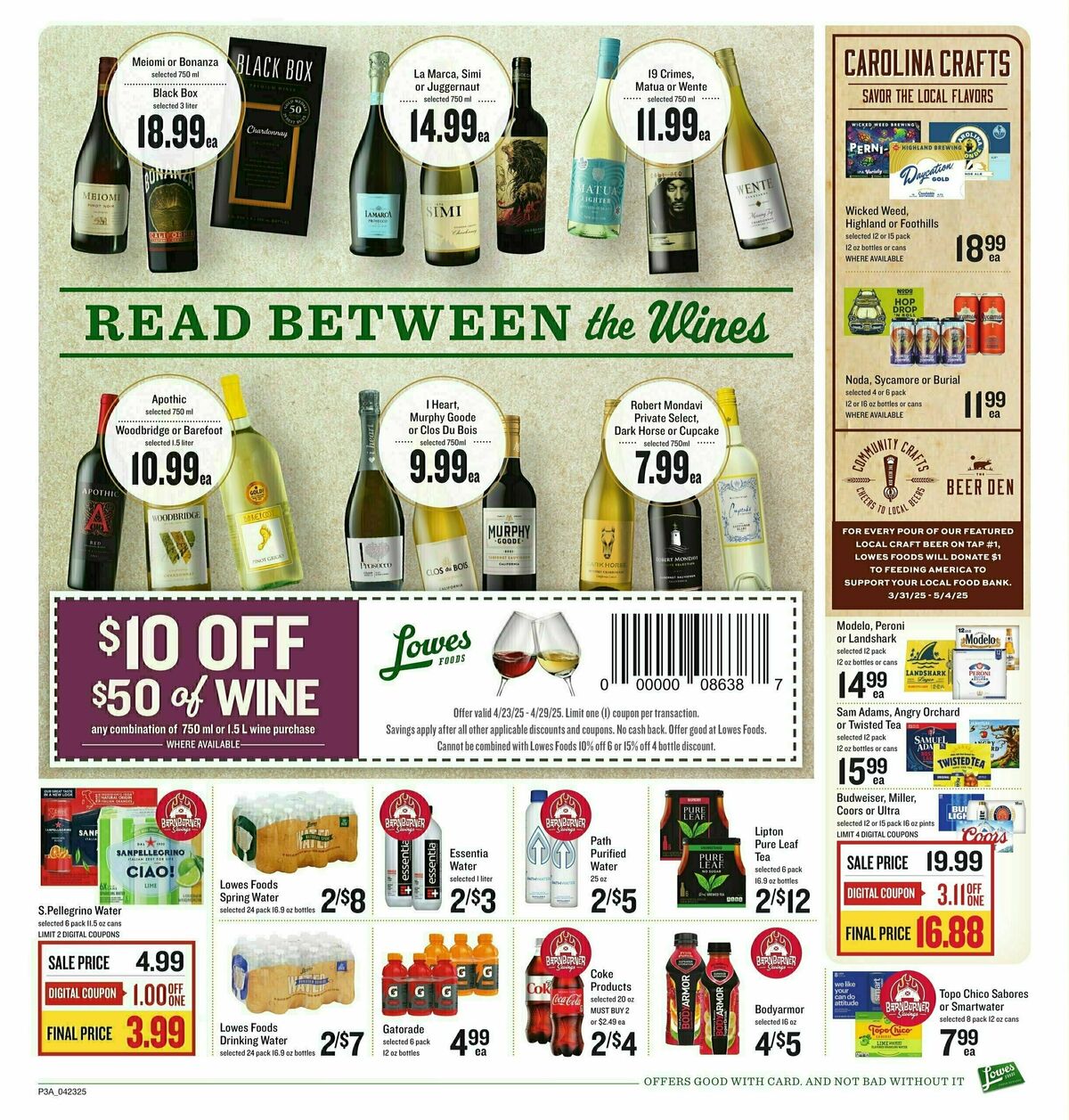 Lowes Foods Weekly Ad from April 23