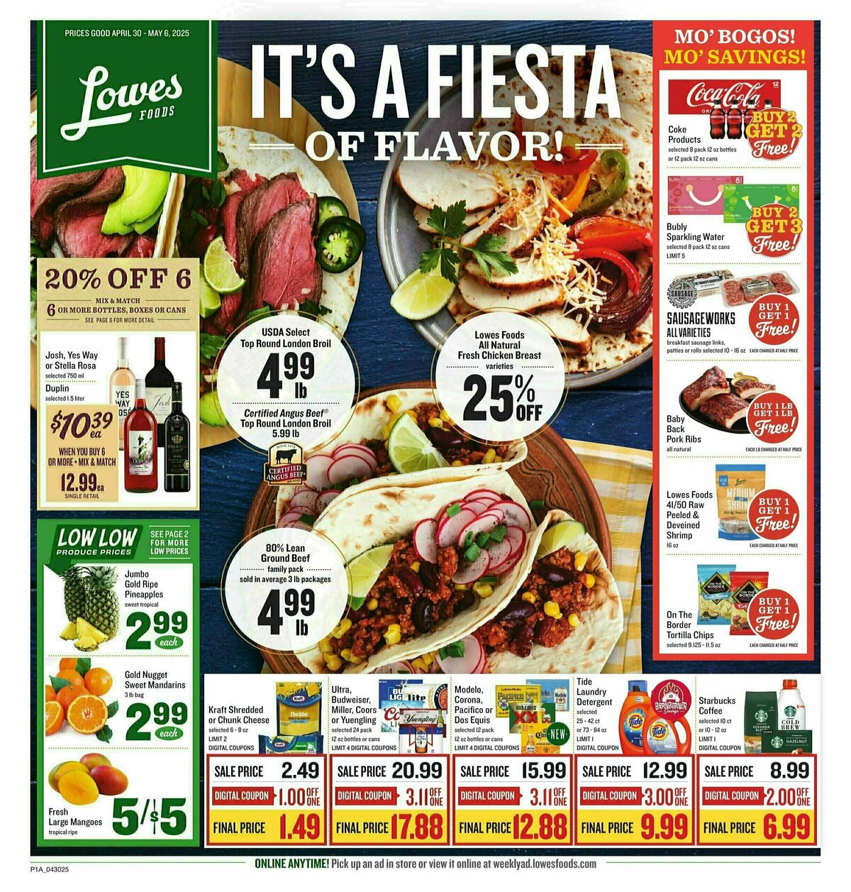 Lowes Foods Weekly Ad from April 30