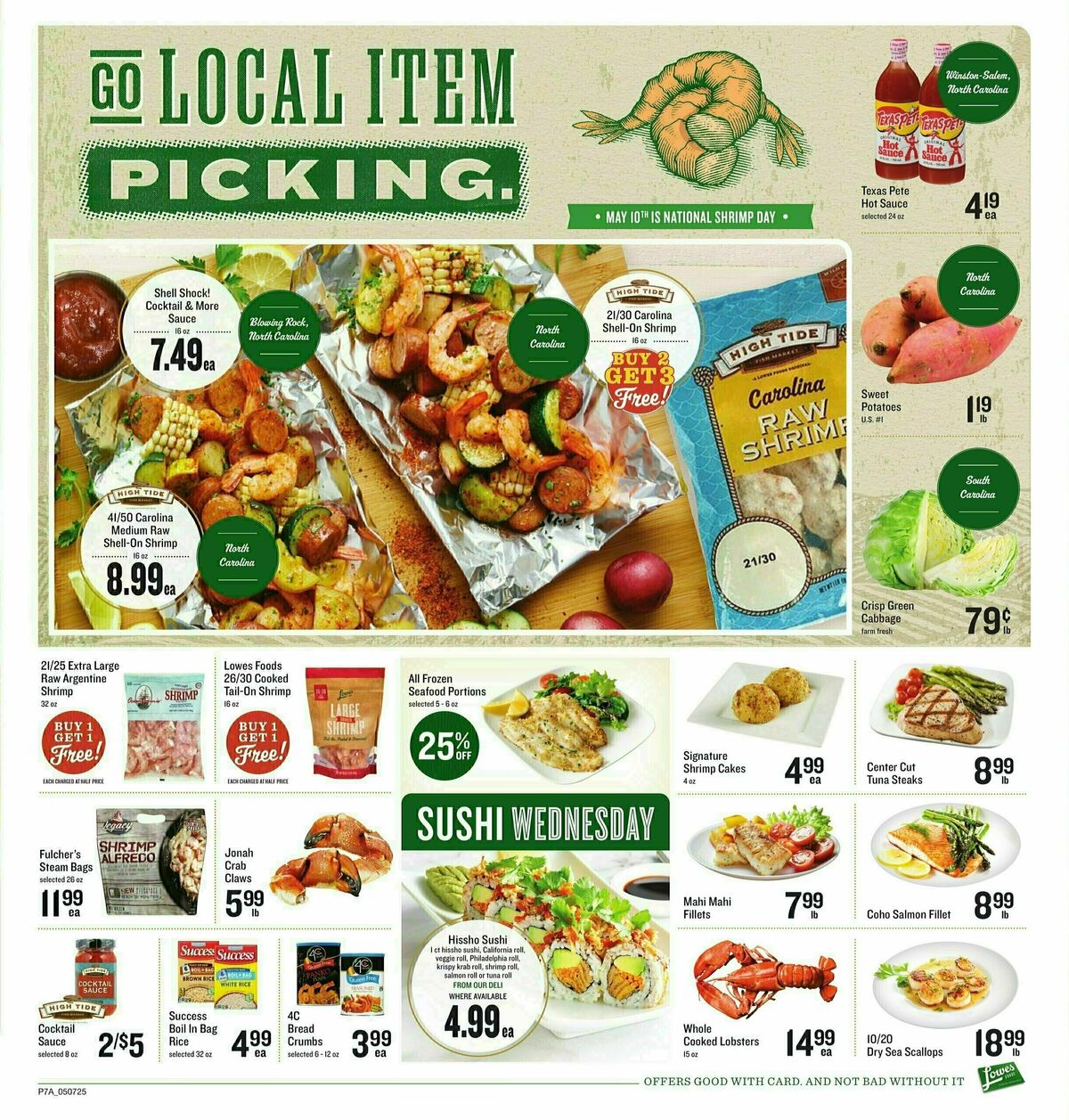 Lowes Foods Weekly Ad from May 7