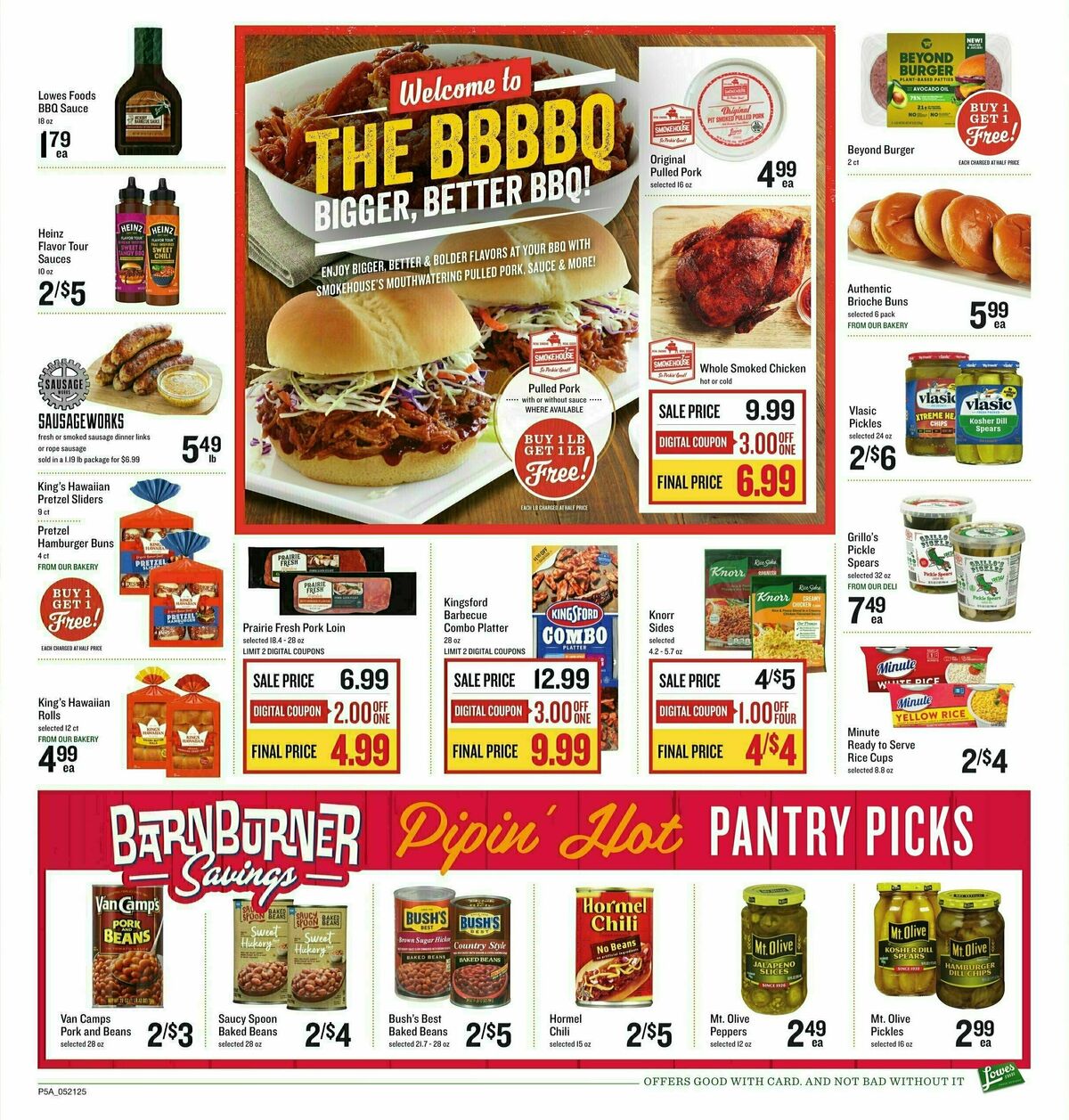 Lowes Foods Weekly Ad from May 21
