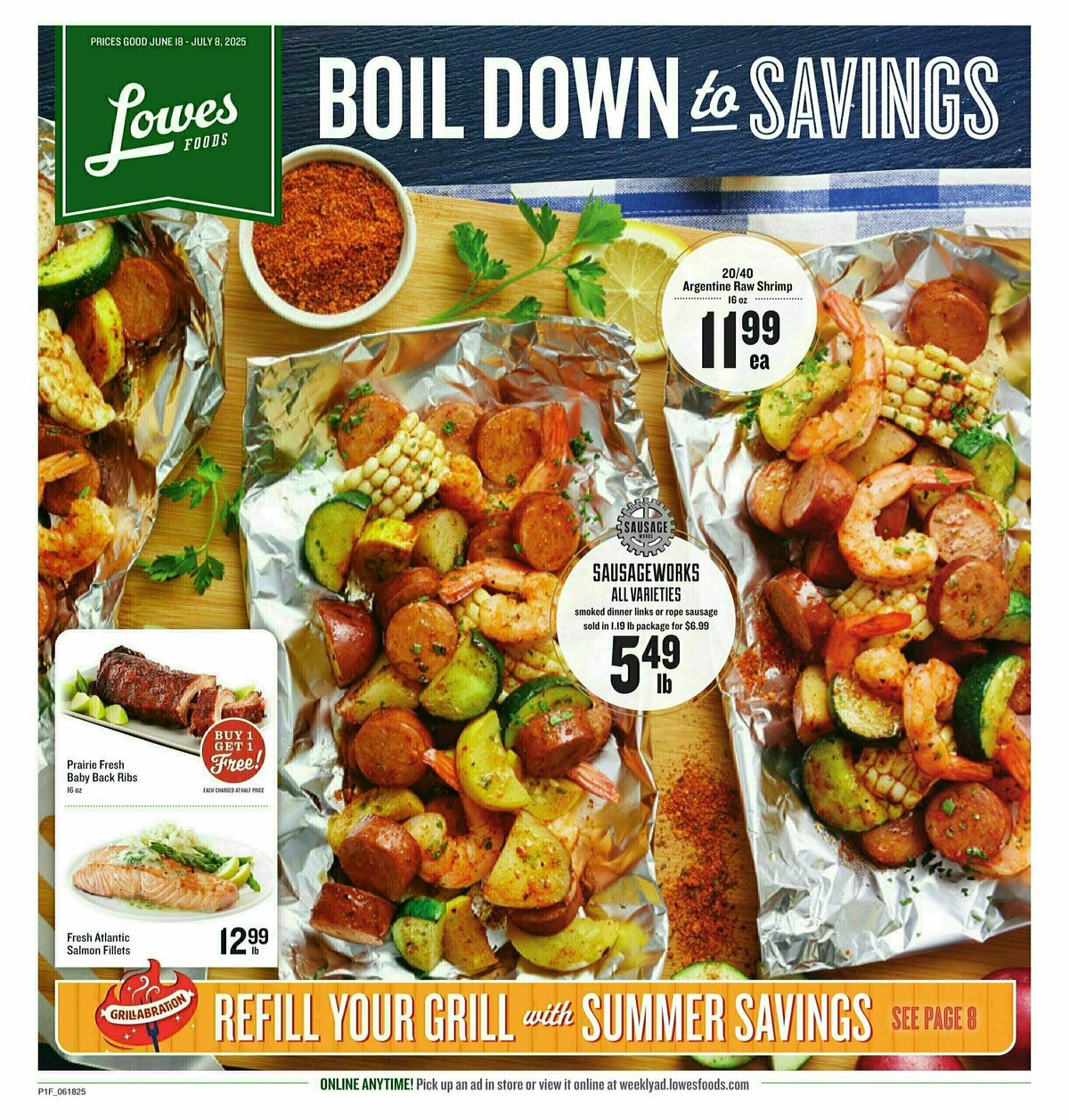 Lowes Foods Summer Flyer Weekly Ad from June 18